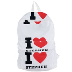 I Love Stephen Foldable Lightweight Backpack by ilovewhateva