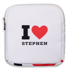 I Love Stephen Mini Square Pouch by ilovewhateva