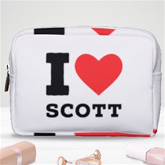 I Love Scott Make Up Pouch (medium) by ilovewhateva