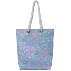 Cfprht4382 Full Print Rope Handle Tote (small) by adorned