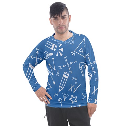 Education Men s Pique Long Sleeve Tee by nateshop