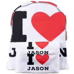 I Love Jason Giant Full Print Backpack by ilovewhateva