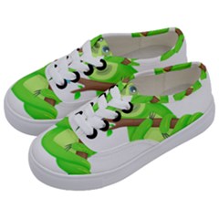 Sloth Branch Cartoon Fantasy Kids  Classic Low Top Sneakers by Semog4