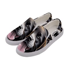 Dog Animal Puppy Pooch Pet Women s Canvas Slip Ons by Semog4