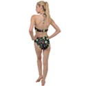 Watermelon Berries Patterns Pattern Plunging Cut Out Swimsuit View2