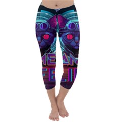 Gamer Life Capri Winter Leggings  by minxprints