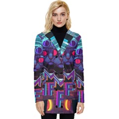 Gamer Life Button Up Hooded Coat  by minxprints