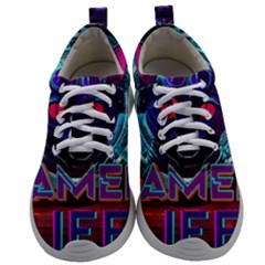 Gamer Life Mens Athletic Shoes by minxprints