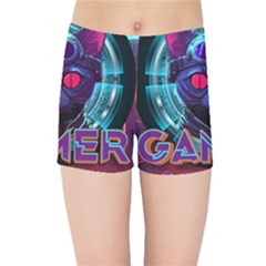 Gamer Life Kids  Sports Shorts by minxprints