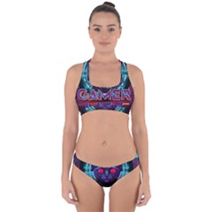 Gamer Life Cross Back Hipster Bikini Set by minxprints