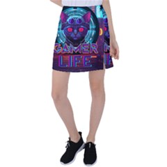 Gamer Life Tennis Skirt by minxprints