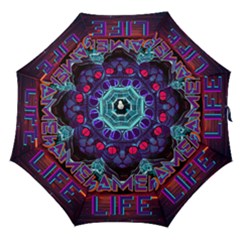 Gamer Life Straight Umbrellas by minxprints