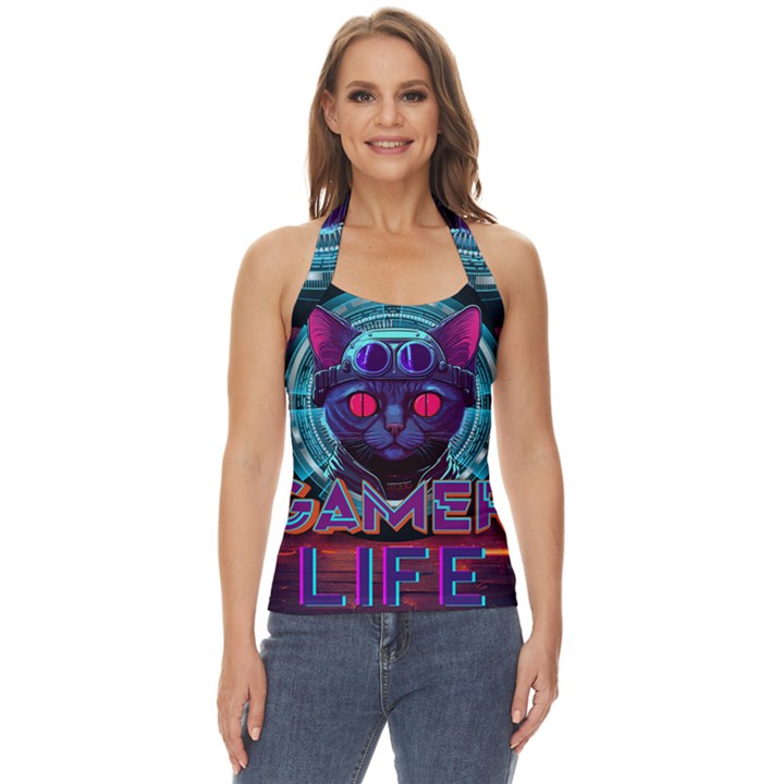 Gamer Life Basic Halter Top