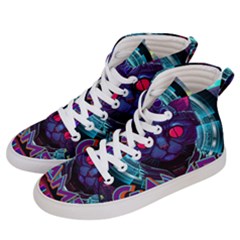 Gamer Life Men s Hi-top Skate Sneakers by minxprints