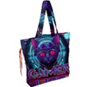 Gamer Life Drawstring Tote Bag View2