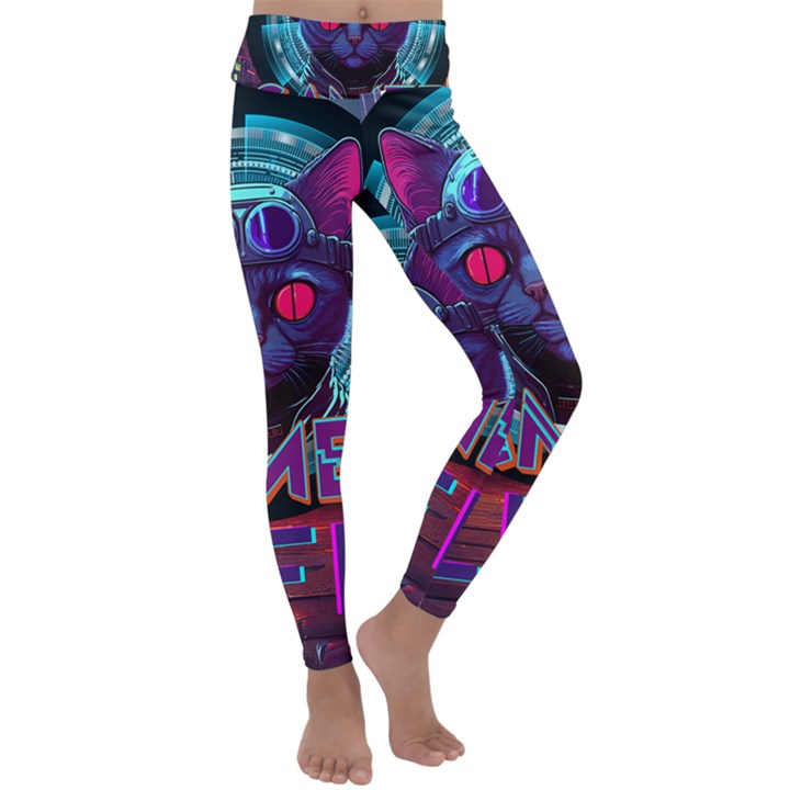 Gamer Life Kids  Lightweight Velour Classic Yoga Leggings