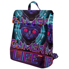 Gamer Life Flap Top Backpack by minxprints