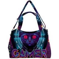 Gamer Life Double Compartment Shoulder Bag by minxprints