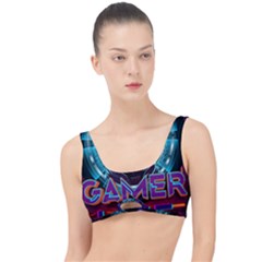 Gamer Life The Little Details Bikini Top by minxprints