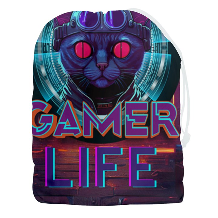 Gamer Life Drawstring Pouch (3XL)