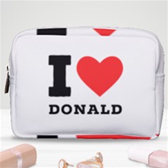 I Love Donald Make Up Pouch (medium) by ilovewhateva