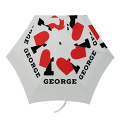 I Love George Mini Folding Umbrellas by ilovewhateva