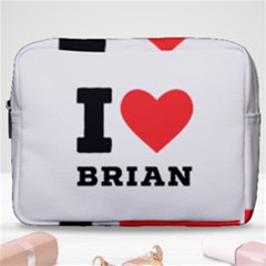 I Love Brian Make Up Pouch (large) by ilovewhateva