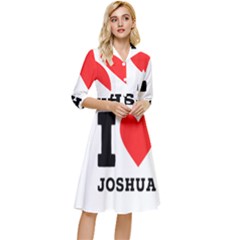 I Love Joshua Classy Knee Length Dress by ilovewhateva