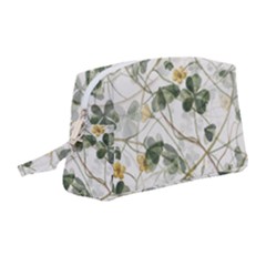 Leaves-142 Wristlet Pouch Bag (medium) by nateshop