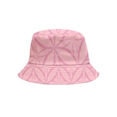 Pink-75 Inside Out Bucket Hat (kids) by nateshop