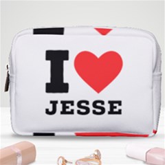 I Love Jesse Make Up Pouch (medium) by ilovewhateva