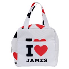 I Love James Boxy Hand Bag by ilovewhateva