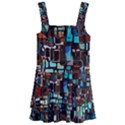 Stained Glass Mosaic Abstract Kids  Layered Skirt Swimsuit View1