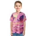 Wave Waves Ocean Sea Kids  Sport Mesh Tee View1