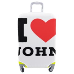 I Love John Luggage Cover (medium) by ilovewhateva