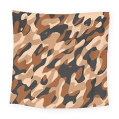 Abstract Camouflage Pattern Square Tapestry (large) by Jack14