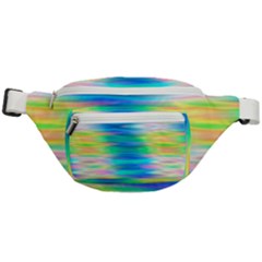 Wave Rainbow Bright Texture Fanny Pack by Semog4