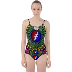 Grateful Dead Cut Out Top Tankini Set by Semog4