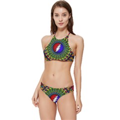 Grateful Dead Banded Triangle Bikini Set by Semog4