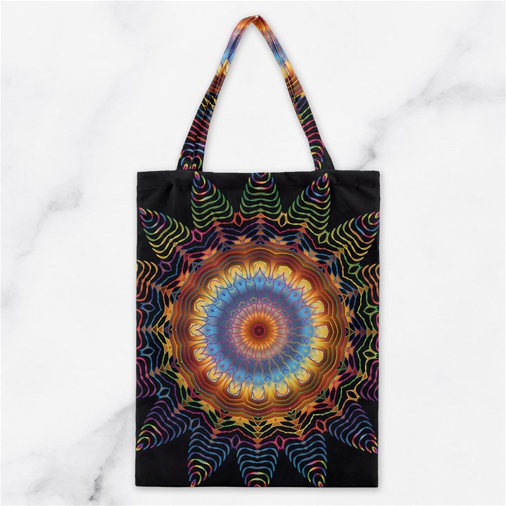 Colorful Prismatic Chromatic Classic Tote Bag