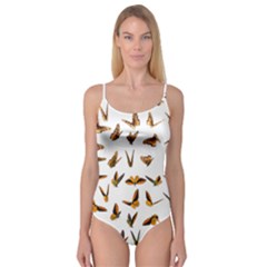 Butterfly Butterflies Insect Swarm Camisole Leotard  by Salman4z