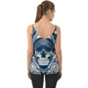 Skull Drawing Chiffon Cami View2