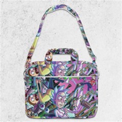 Rick And Morty Time Travel Ultra Macbook Pro 13  Shoulder Laptop Bag  by Salman4z