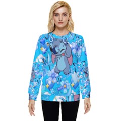 Blue Stitch Aesthetic Hidden Pocket Sweatshirt by Salman4z