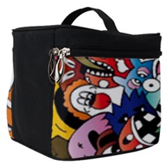 Cartoon Explosion Cartoon Characters Funny Make Up Travel Bag (small) by Salman4z