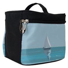 Rest By The Sea Make Up Travel Bag (small) by SychEva