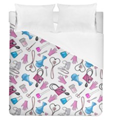 Medicine Duvet Cover (queen Size) by SychEva