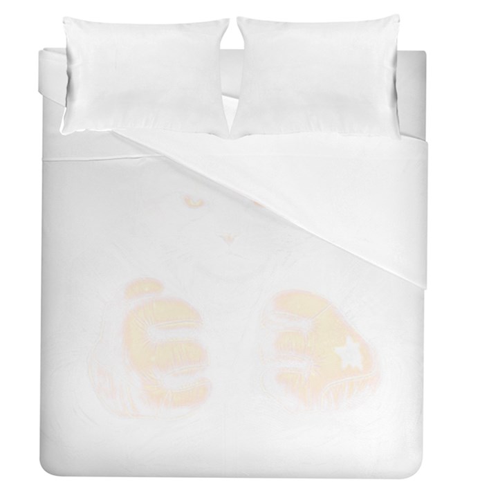 Boxing Cat Duvet Cover (Queen Size)