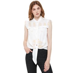 Boxing Cat Frill Detail Shirt by JayEdden