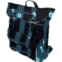 A Completely Seamless Background Design Circuitry Buckle Up Backpack View1